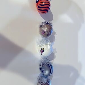 NFL mini gumball helmets.